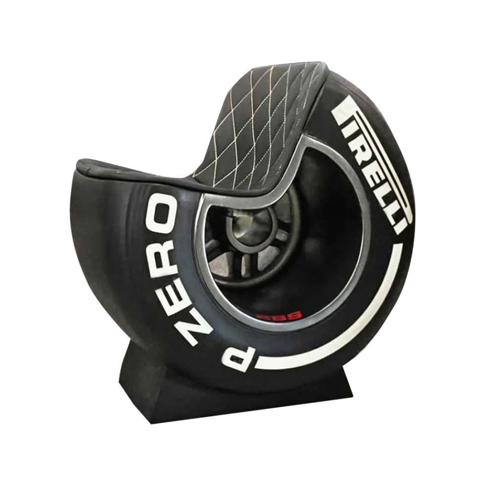 White Tire Chair