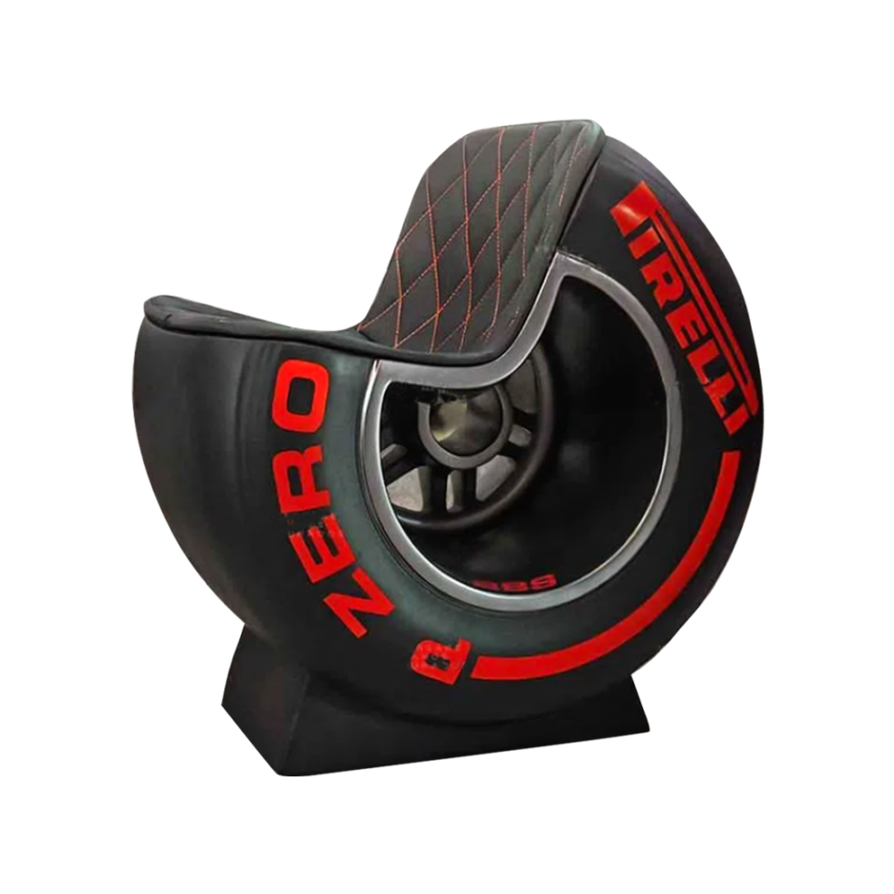 Red Tire Chair