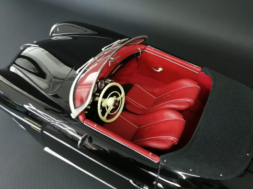 Porsche Carrera Speedster 1957 Black - Image 4